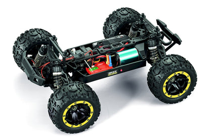 BlackZon - Slyder MT Turbo 1/16 4WD 2S Brushless Monster Truck - Yell
