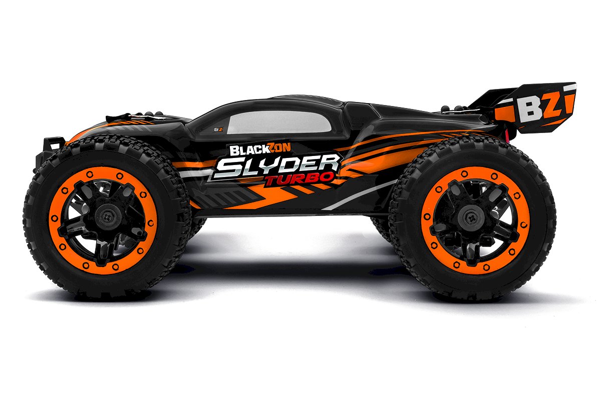 BlackZon - Slyder ST Turbo 1/16 4WD 2S Brushless Stadium Truck -Orang