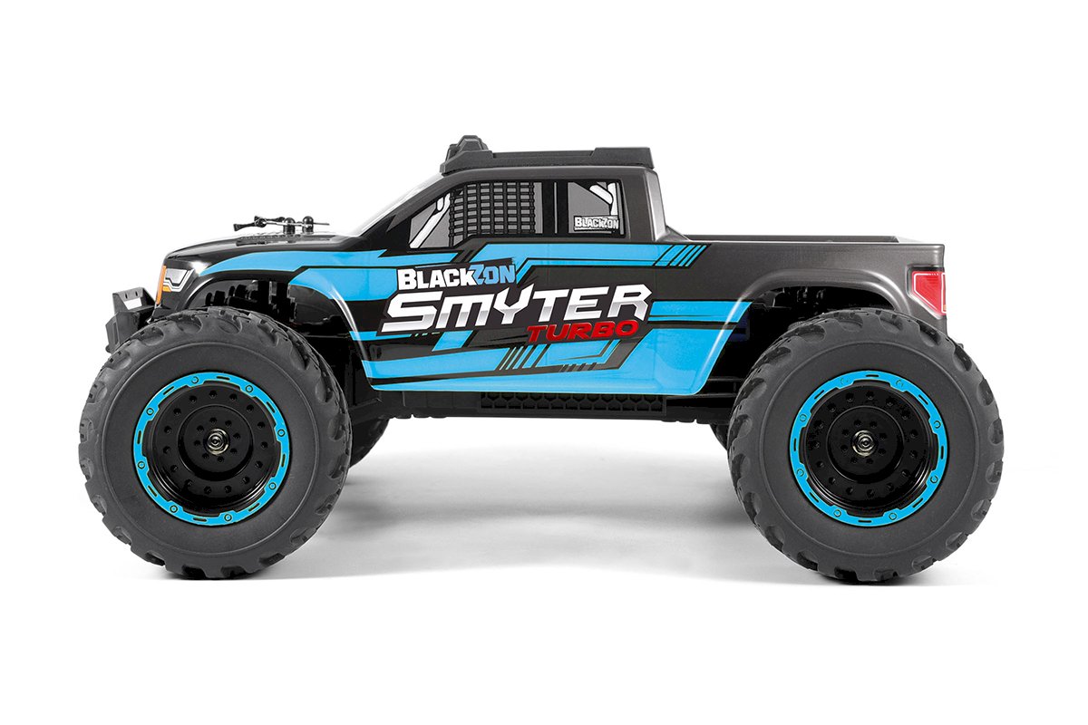 BlackZon - Smyter MT Turbo 1/12 4WD RTR 3S BL Monster Truck - Blue