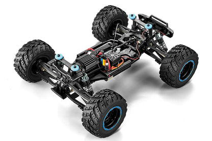 BlackZon - Smyter MT Turbo 1/12 4WD RTR 3S BL Monster Truck - Blue