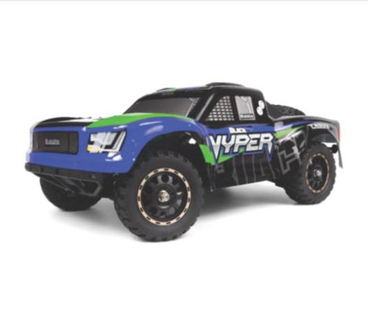 BlackZon - Vyper SC 1/16 4WD Electric - Blue/Green
