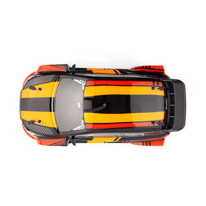BlackZon - Vyper RX Turbo 1/16 4WD 2S Brushless Rally Car - Red/