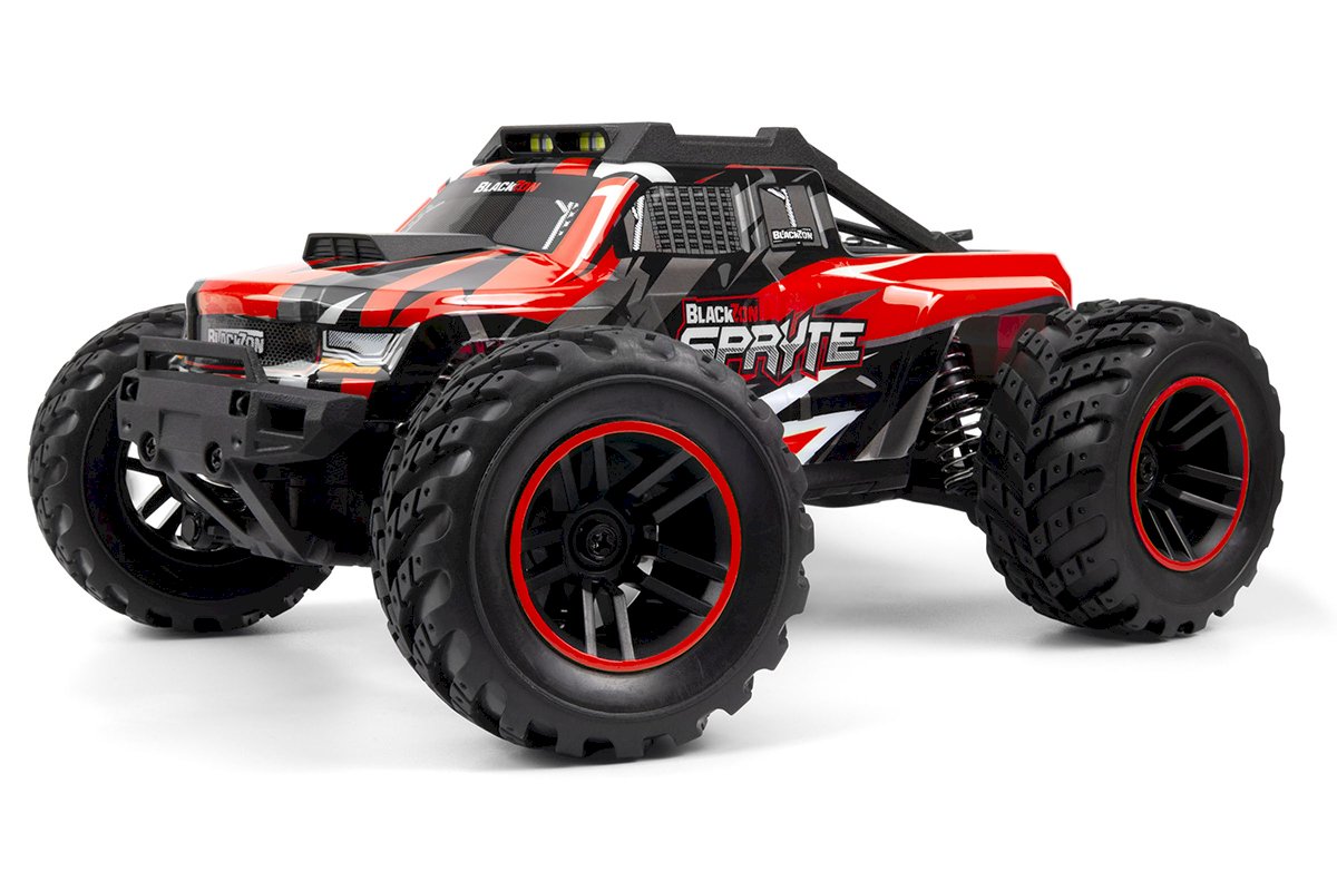 BlackZon - Spryte MT 1/20 4WD Electric Monster Truck - Red