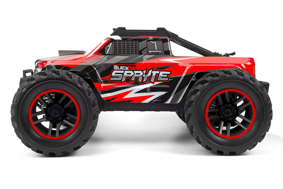 BlackZon - Spryte MT 1/20 4WD Electric Monster Truck - Red
