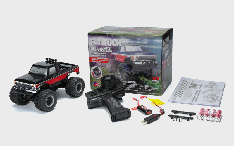 Carisma - MSA-1MT 2.0 Spec F-Truck 4WD 1/24 RTR w/Battery & Charger
