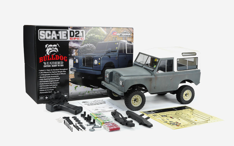 Carisma - 1/10 4WD 2.1 Spec Bulldog RTR Weathered Edition