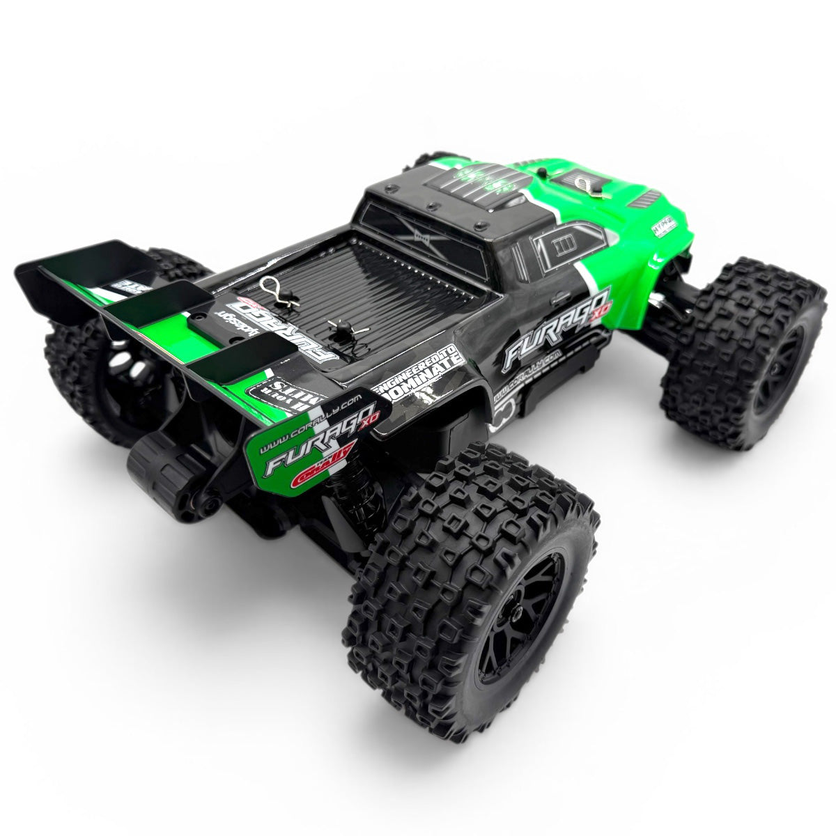Corally - Furago XD 4WD 2S Small Scale, RTR Monster Truck, Green