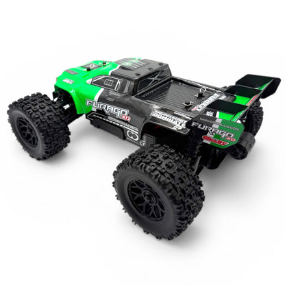 Corally - Furago XD 4WD 2S Small Scale, RTR Monster Truck, Green