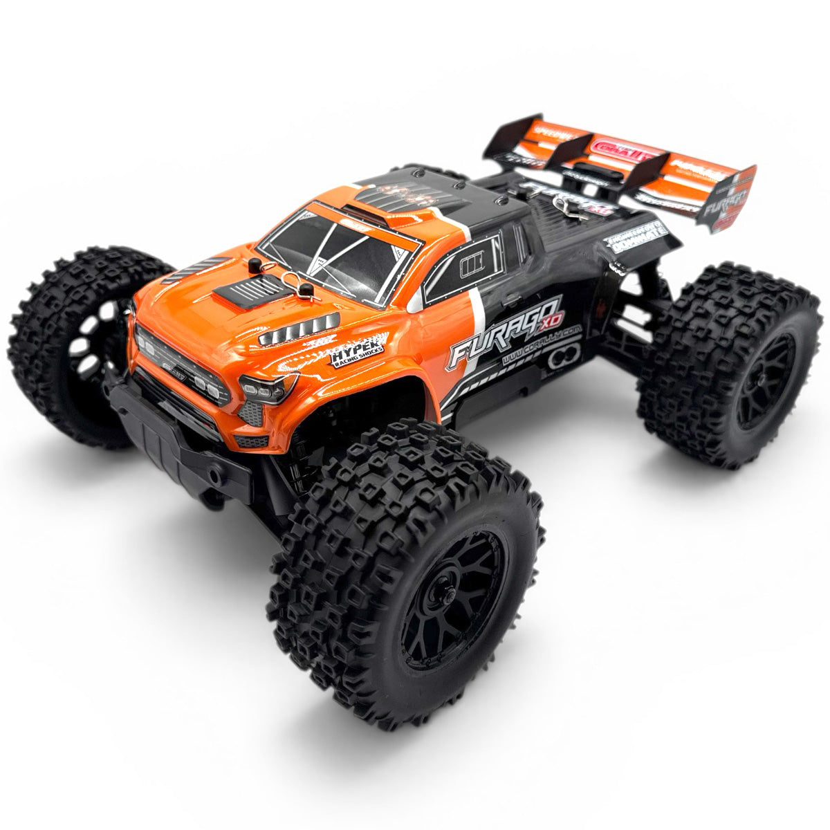 Corally - Furago XD 4WD 2S Small Scale, RTR Monster Truck, Orange