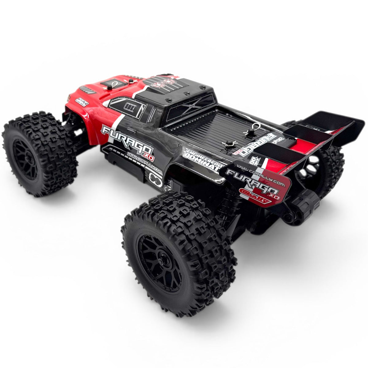 Corally - Furago XD 4WD 2S Small Scale, RTR Monster Truck, Red