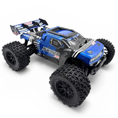 Corally - Punisher XD 4WD 2S Small Scale RTR Monster Truck, Blue