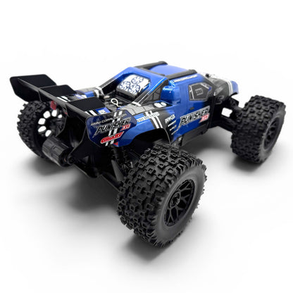 Corally - Punisher XD 4WD 2S Small Scale RTR Monster Truck, Blue