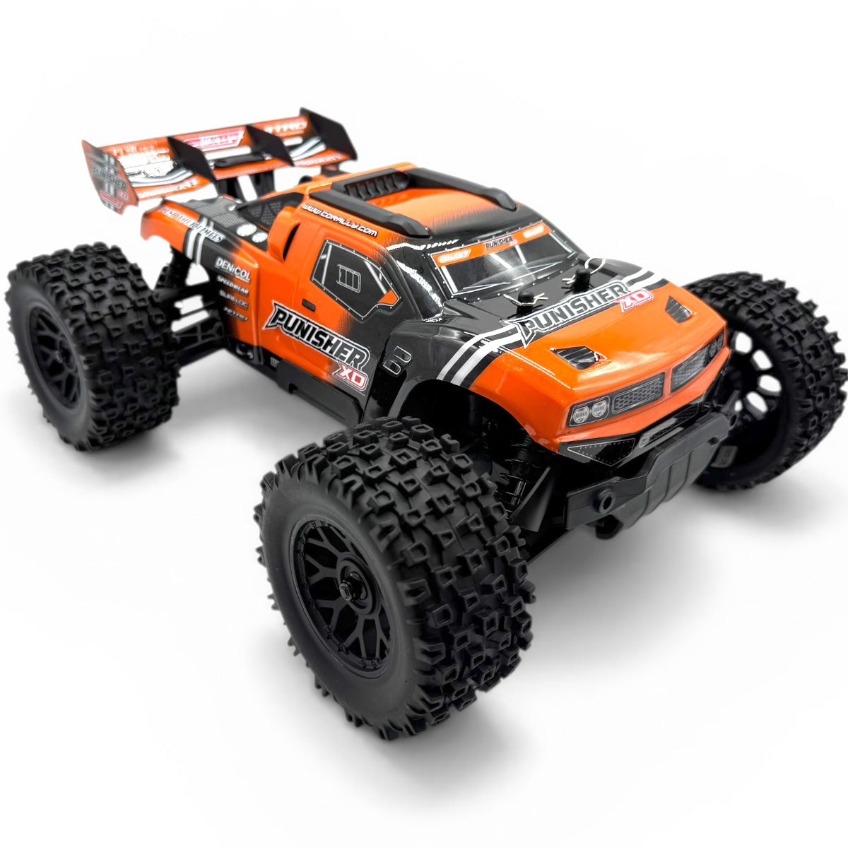 Corally - Punisher XD 4WD 2S Small Scale RTR Monster Truck, Orange