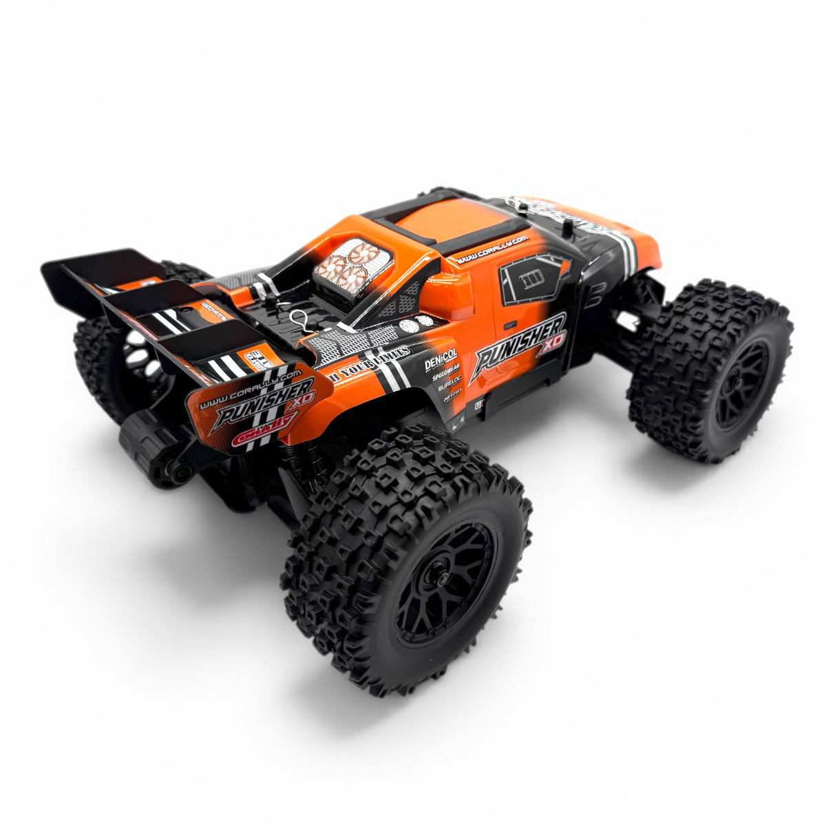 Corally - Punisher XD 4WD 2S Small Scale RTR Monster Truck, Orange