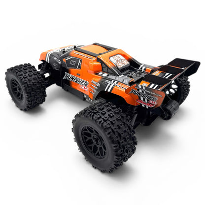 Corally - Punisher XD 4WD 2S Small Scale RTR Monster Truck, Orange