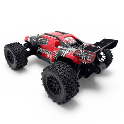 Corally - Punisher XD 4WD 2S Small Scale RTR Monster Truck, Red