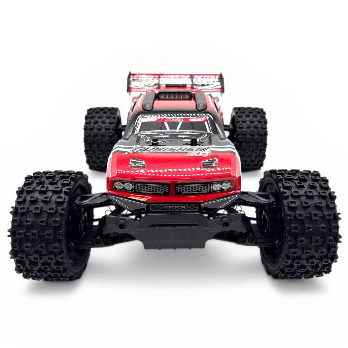Corally - Punisher XD 4WD 2S Small Scale RTR Monster Truck, Red
