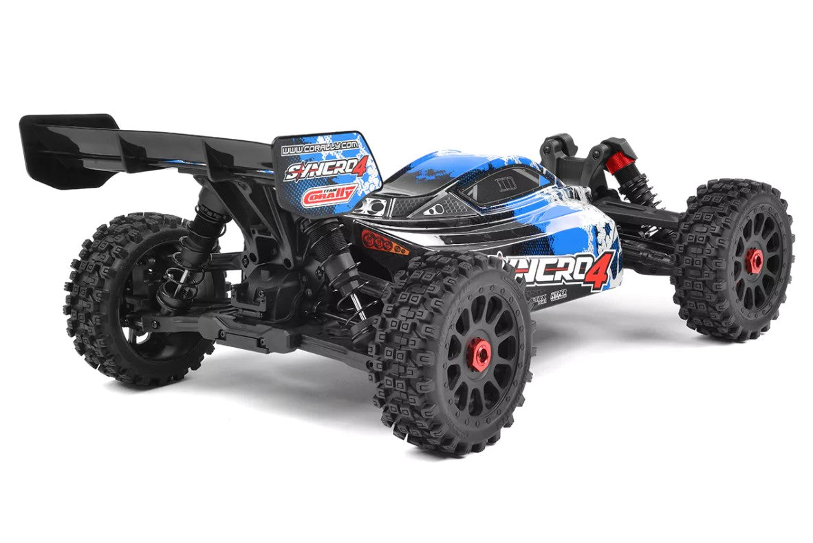 Corally - Syncro-4 1/8 4S Brushless Off Road Buggy, RTR, Blue