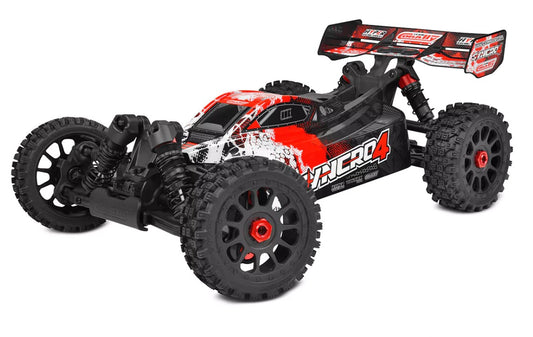 Corally - Syncro-4 1/8 4S Brushless Off Road Buggy, RTR, Red