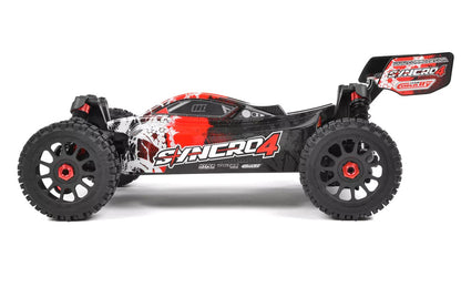 Corally - Syncro-4 1/8 4S Brushless Off Road Buggy, RTR, Red