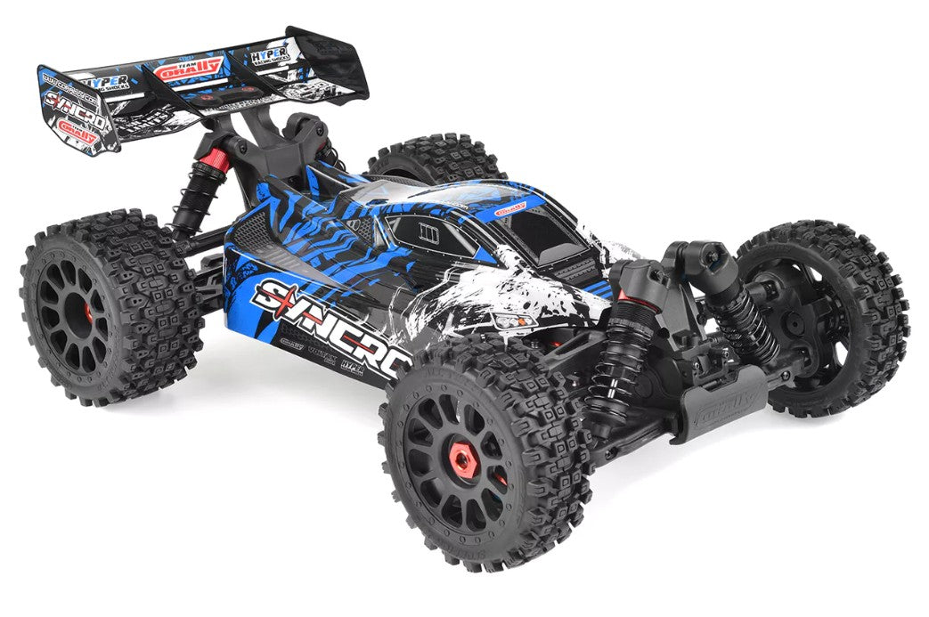 Syncro 2WD 1/8 3-4S Brushless Off Road Buggy, RTR, Blue