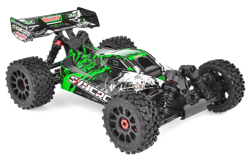 Syncro 2WD 1/8 3-4S Brushless Off Road Buggy, RTR, Green