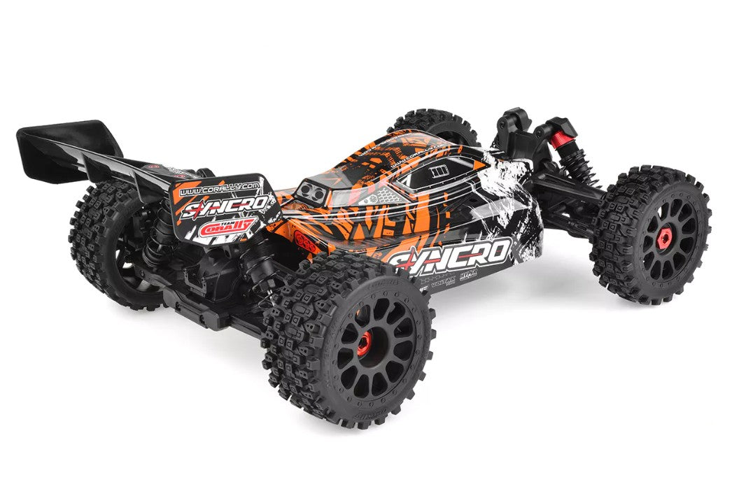 Syncro 2WD 1/8 3-4S Brushless Off Road Buggy, RTR, Orange