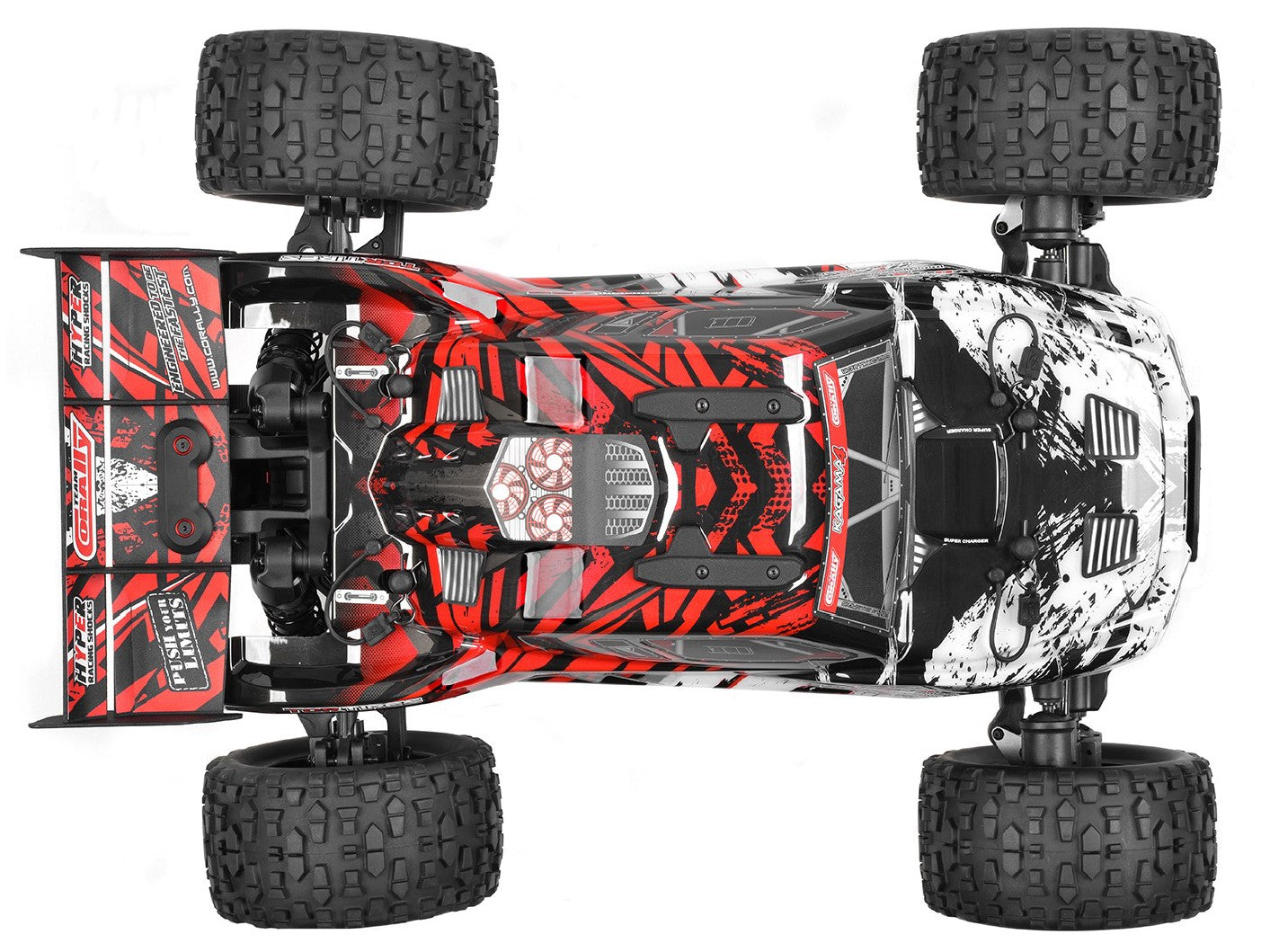 Kagama 4 XL4S Monsterr Truck, RTR Version, Red