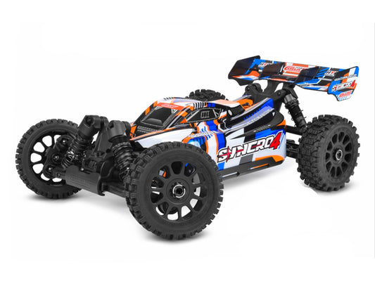 SYNCRO-4 1/8 Off-Road RTR Buggy, Orange - Blue