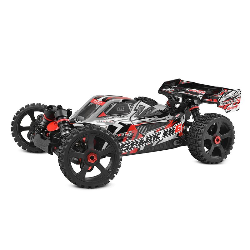 Corally - Spark XB6 1/8 6S Basher Buggy, ROLLER, Red