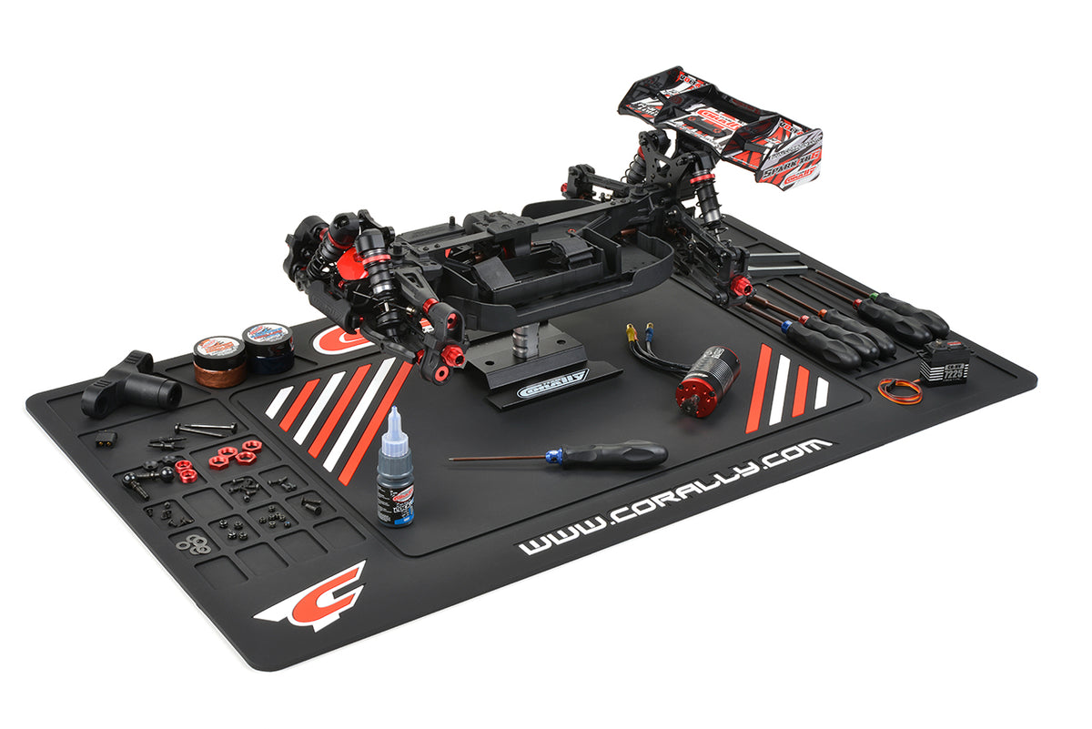 Corally - Team Corally Rubber Pit Mat
