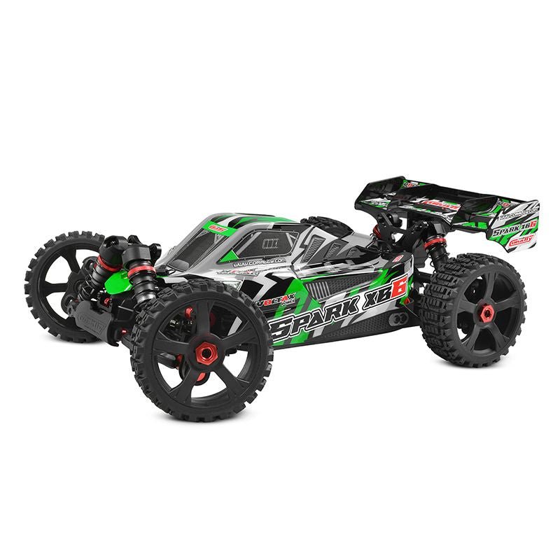 Spark XB6 1/8 6S Basher Buggy, RTR, Green