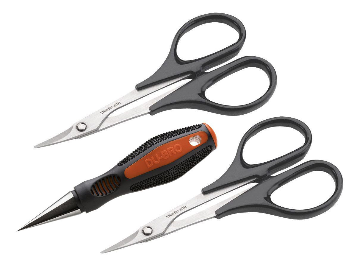 Dubro - Body Reamer & Scissors Set Curved & Straight