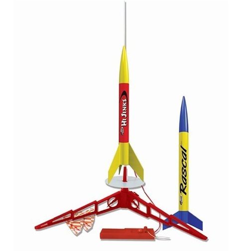 Estes Rockets - Rascal & HiJinks Rocket Launch Set, RTF (Ready to Fly)