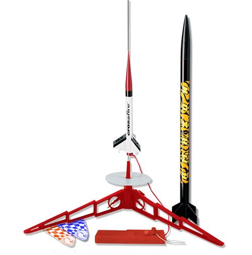 Estes Rockets - Tandem-X Rocket Launch Set, Amazon (E2X) & Crossfire ISX (Skill Level 1)