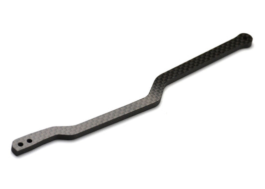 CB6.4, CB6.3 LCG Battery Top Brace, 4mm Carbon Fiber