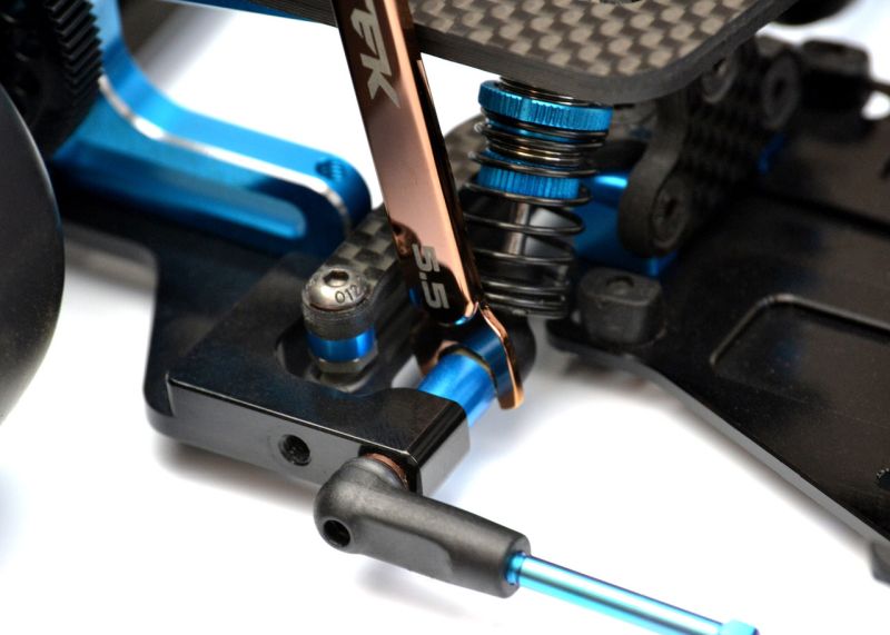 5.5 / 7.0mm Nut Wrench, Polished Steel