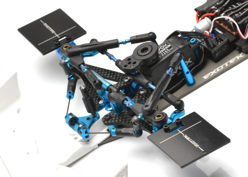 Exotek Racing - F1Ultra Digital Angle Mount Set, for Use with Mini Digital