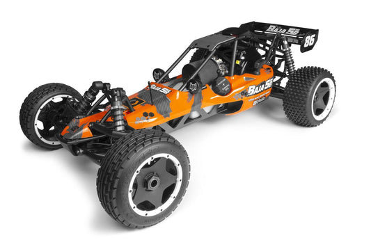 HPI Racing - 1/5 Scale Baja 5B 2WD Gas Powered Desert Buggy SBK with Clear Body (No Engine)