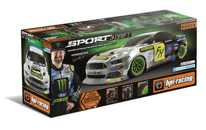 HPI Racing - RS4 Sport 3 Drift VGJR Fun Haver Ford Mustang V2, RTR