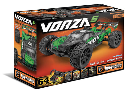 HPI Racing - Vorza S Flux Truggy, 1/8 4WD RTR Brushless w/2.4GHz Radio