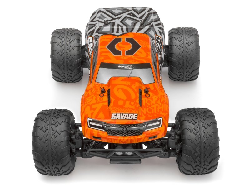 HPI Racing - Savage GT-2XS Painted Truck Body ( Orange / Grey)