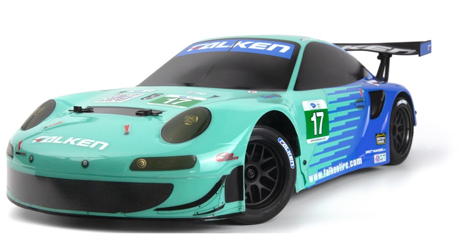 HPI Racing 1/10 Electric Porsche 911 GT3 RSR Falken - Flux
