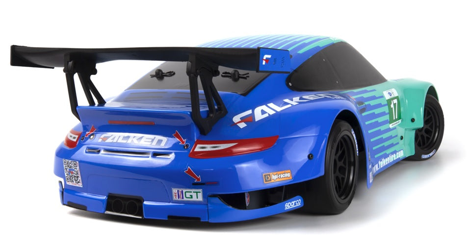 HPI Racing 1/10 Electric Porsche 911 GT3 RSR Falken - Flux