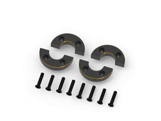 Steering Block Weight Set (Brass / 4pcs), for Venture18