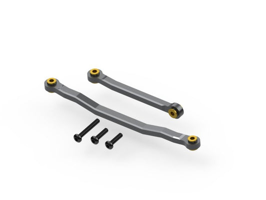 HPI Racing - Aluminum Steering Link Set (Gunmetal), for Venture18