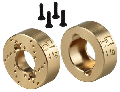 Brass Rear Hub 4.1g, SCX30