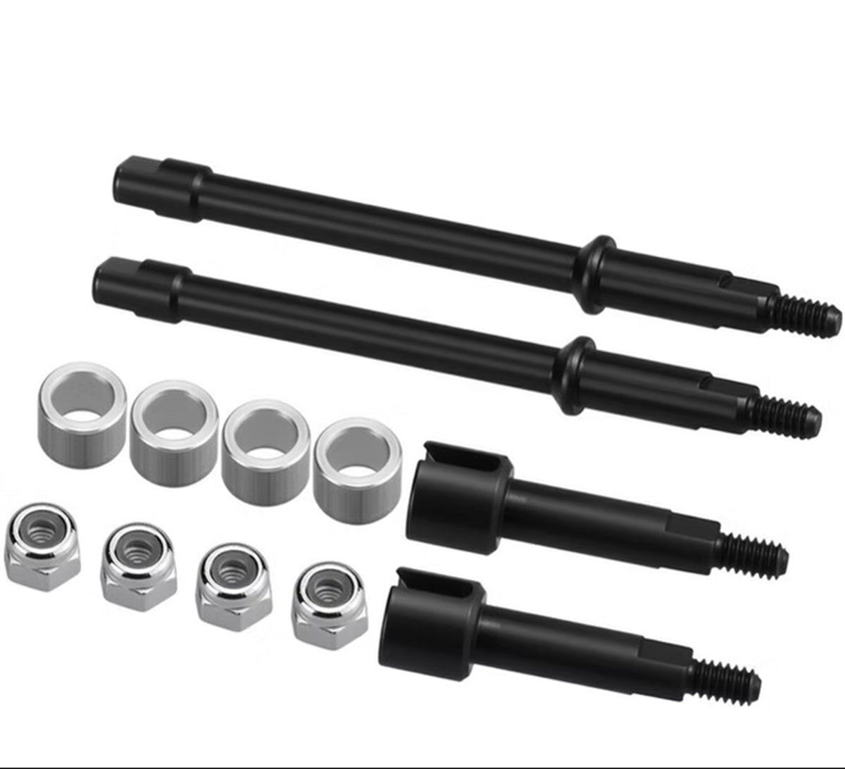+4mm Steel Drive Stub, SCX30
