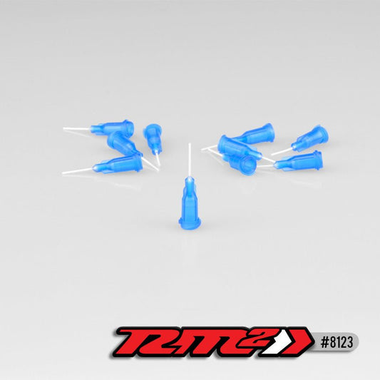 J Concepts - Glue Tip Needles, Thin Bore, Blue (10pcs)