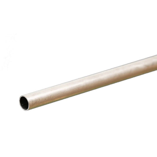 Round Aluminum Tube: 9/32" OD x 0.014" Wall x 12" Long
